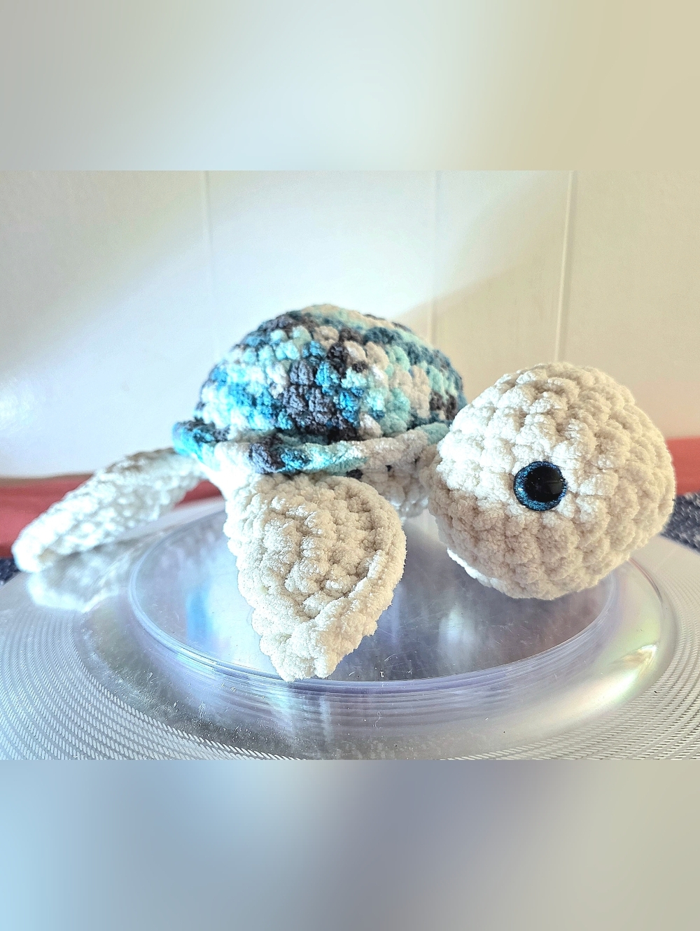 Hand Made Crochet Amigurumi Baby Turtle